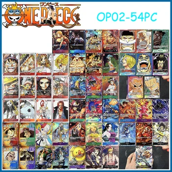 54 шт./компл. Аниме One Piece DIY ACG Rare Boy Battle Game Игрушки Коллекционные Открытки Рождественский Подарок На День Рождения Черенки Шарлотка Пудинг