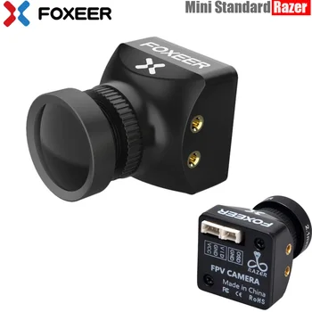 Foxeer Razer Mini HD 5MP 2,1 мм Объектив M12 1200TVL Стандартная FPV Камера 4: 3 16:9 NTSC/PAL С переключаемой задержкой 4 мс