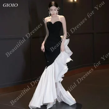 GIOIO 2023 Новое вечернее платье для невесты с французской грудью, Поддерживающее темперамент людей, Тонкое Вечернее платье с рыбьим хвостом Нестандартного размера