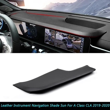 Автомобильный навигационный дисплей с приборами, Солнцезащитный козырек для Mercedes Benz A Class W177 CLA C118 2019-2020