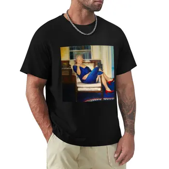 Билл Клинтон Синее Платье Футболка Футболка новое издание футболка одежда для мужчин