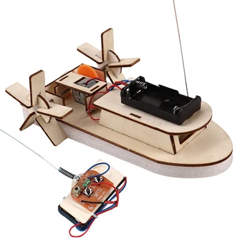 Детская беспроводная радиоуправляемая модель DIY Научный экспериментальный набор Развивающие игрушки STEM